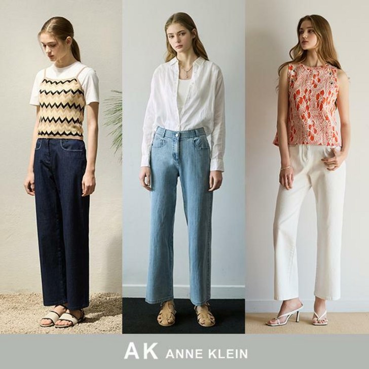 25SS AK 앤클라인 썸머 에어리 데님 팬츠 2종 25SS AK 앤클라인 썸머 에어리 데님 팬츠 2종