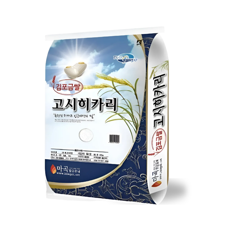 25년 고시히카리 햅쌀석호상회 산지직송 GAP 프리미엄 김포 고시히카리 4kg, 상등급, 1개, 10kg