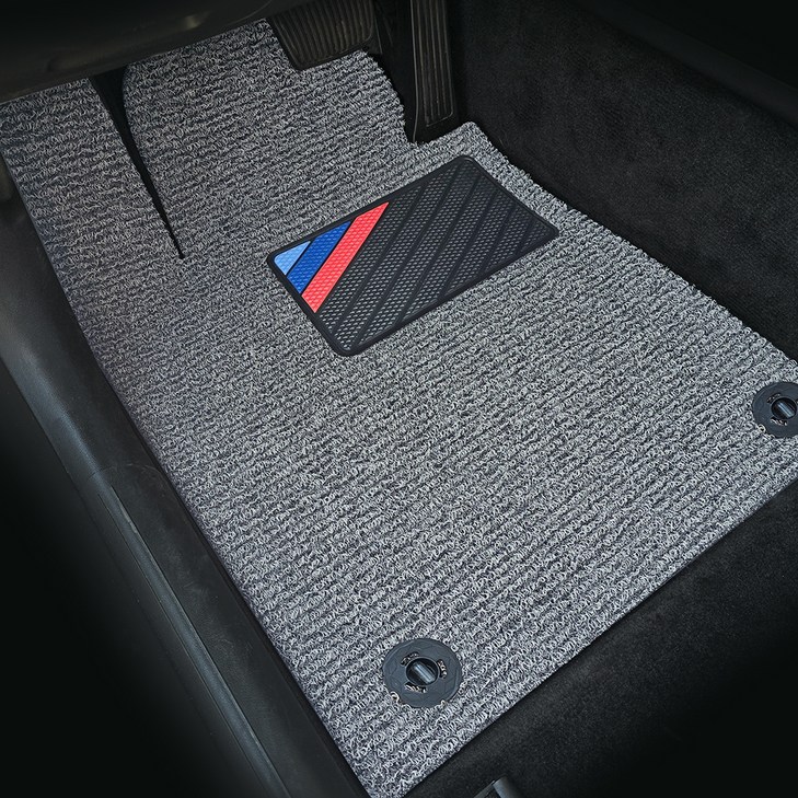 비비키 차량용 프리미엄 코일카매트 1열  2열 세트, 현대 투싼 NX4 4세대 가솔린디젤 2020년 10월2023년 형, 그레이