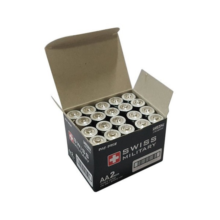 스위스밀리터리 알카라인 AA건전지