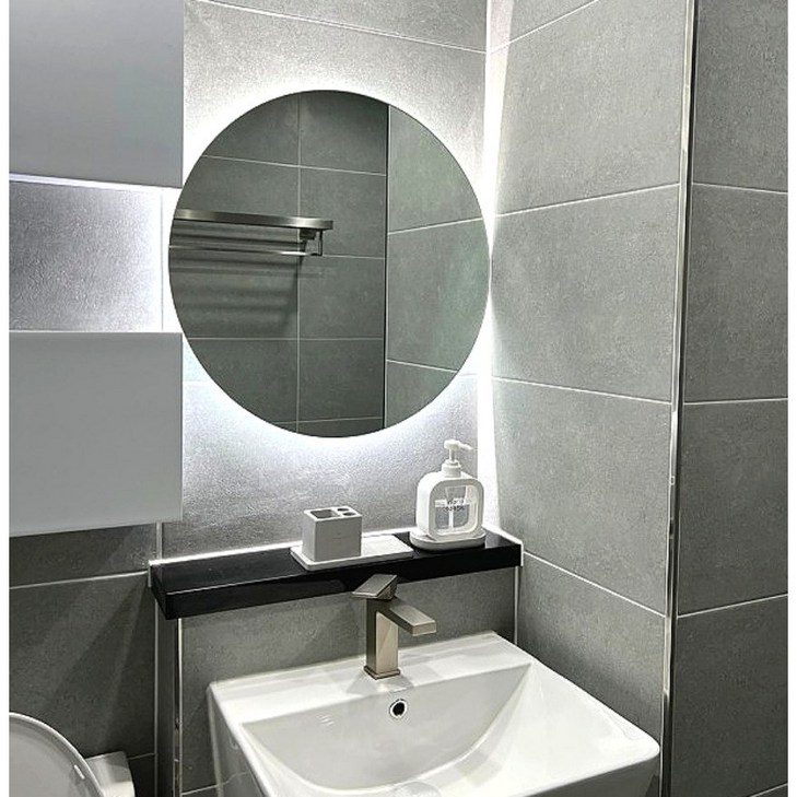 KC인증 LED 간접조명 원형 거울 인테리어 화장대 욕실 미용실 거울모음 KC인증 LED 간접조명 원형 거울 인테리어 화장대 욕실 미용실 거울모음