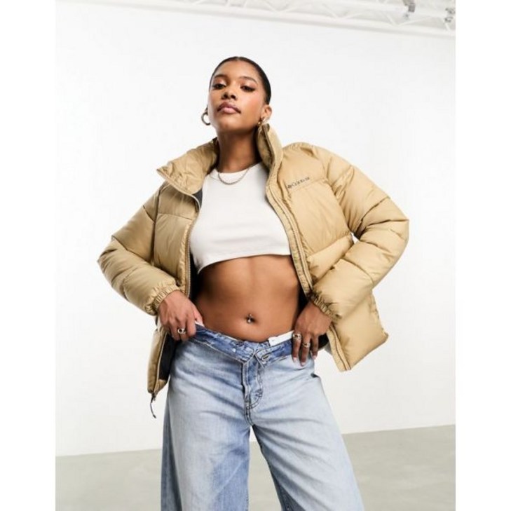 컬럼비아 퍼펙트 퍼퍼 자켓 베이지색 단독 ASOS 컬럼비아 퍼펙트 퍼퍼 자켓 베이지색 단독 ASOS