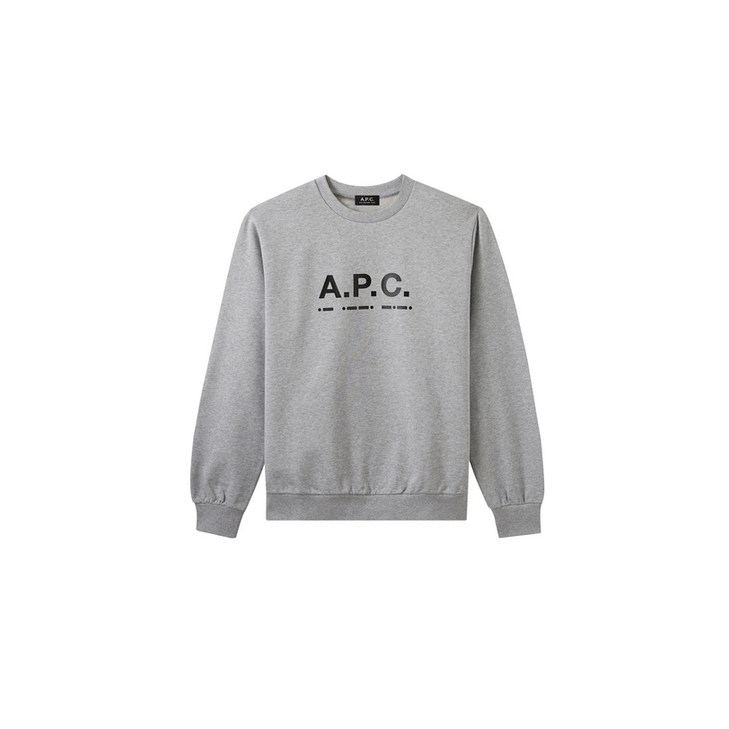 아페쎄 APC 프랑코 맨투맨 PLA HEATHERED GREY