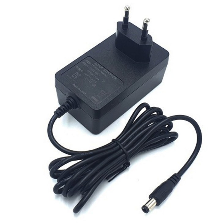 명호전자 아답터, 100240V  24V2A 내경2.12.5mm외경5.5mm 전원 코드 일체형 비닐포장