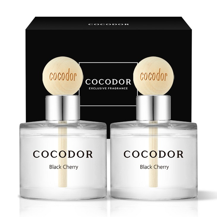 코코도르 우드볼 차량용디퓨저 50ml 2개입