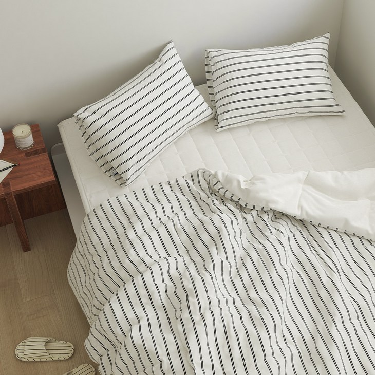 아임베딩 메리 부드럽고 먼지없는 극세사 차렵이불