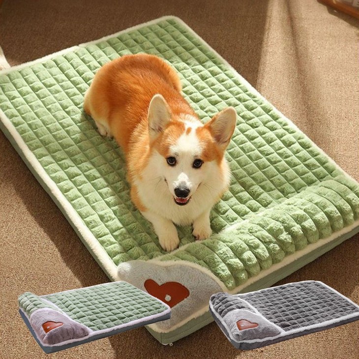 바이샌드 따뜻하고 포근한 사계절 강아지 고양이 침대 매트리스