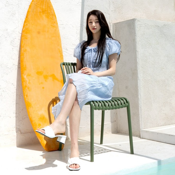 디어 셔링 데일리 바캉스 여름 원피스