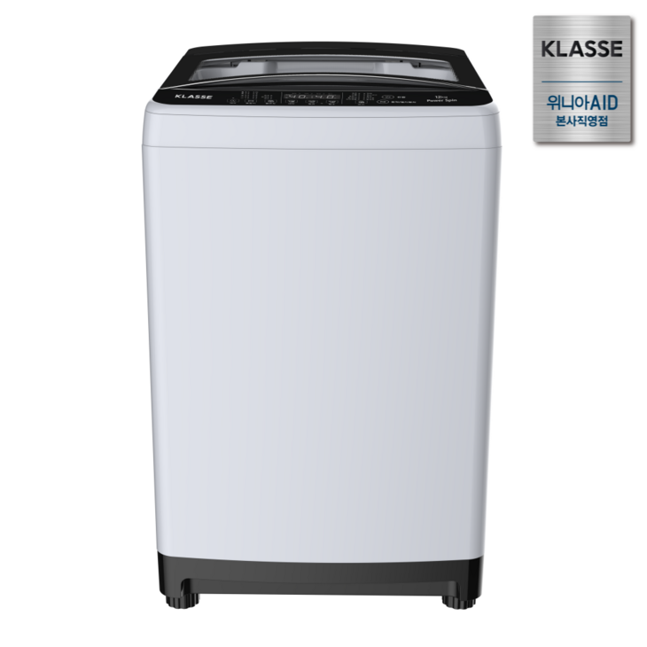 위니아 클라쎄 WFE112SSAAK 12kg 통돌이세탁기 가정용 원룸 오피스텔 라이트실버