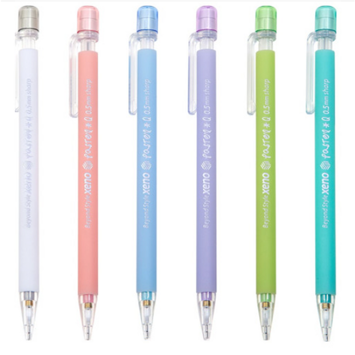 제노 1200 PastelQ 샤프12개입색상랜덤, 단품