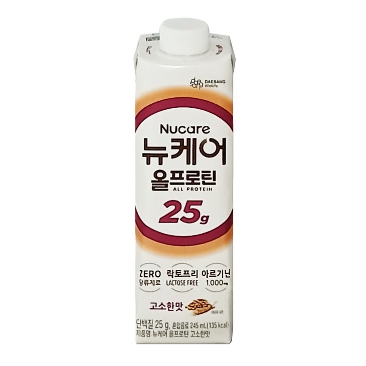 뉴케어 올프로틴 고소한맛, 245ml, 24개