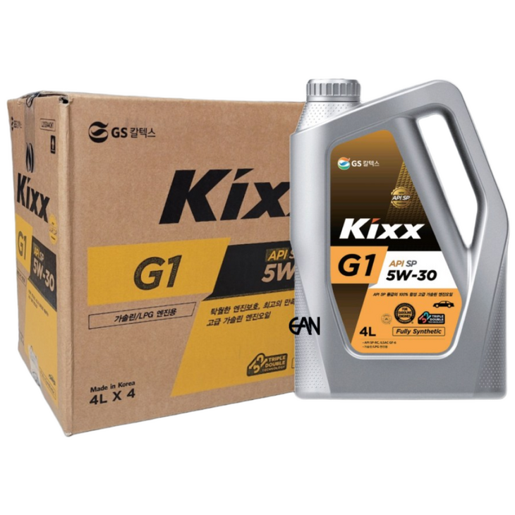엔진오일 KIXX G1 5W30 1L 가솔린, 1개, 5w30