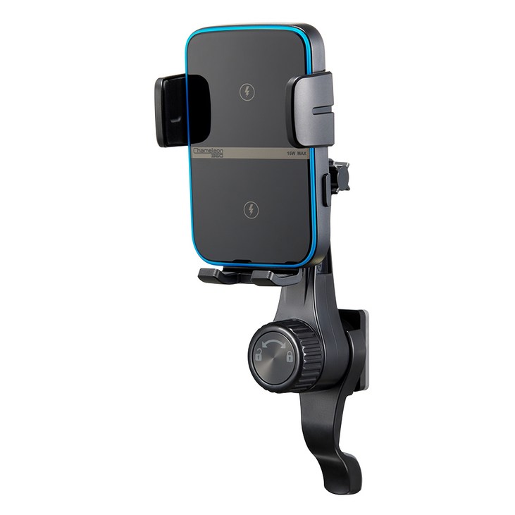 카멜레온360 JOY-Z 차량용 핸드폰 무선충전 거치대 단품 + 클립거치대