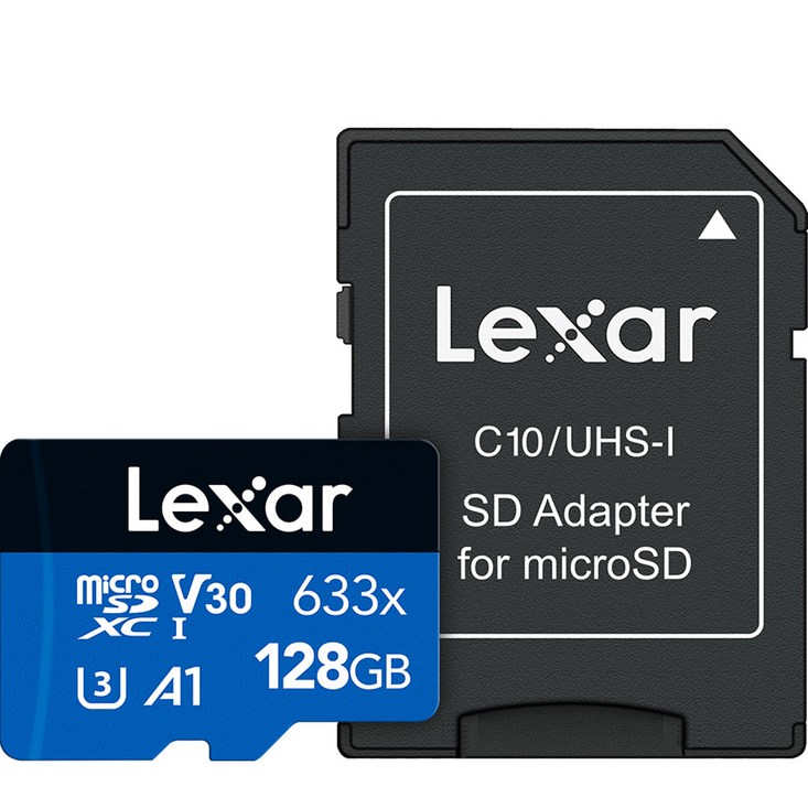 sd카드128기가 렉사 High-Performance microSDXC UHS-I 633배속 메모리카드