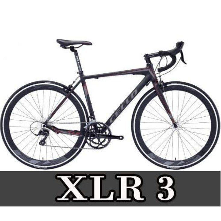 첼로 XLR3 로드 사이클 시마노 소라18단 카본 포크 로드 자전거