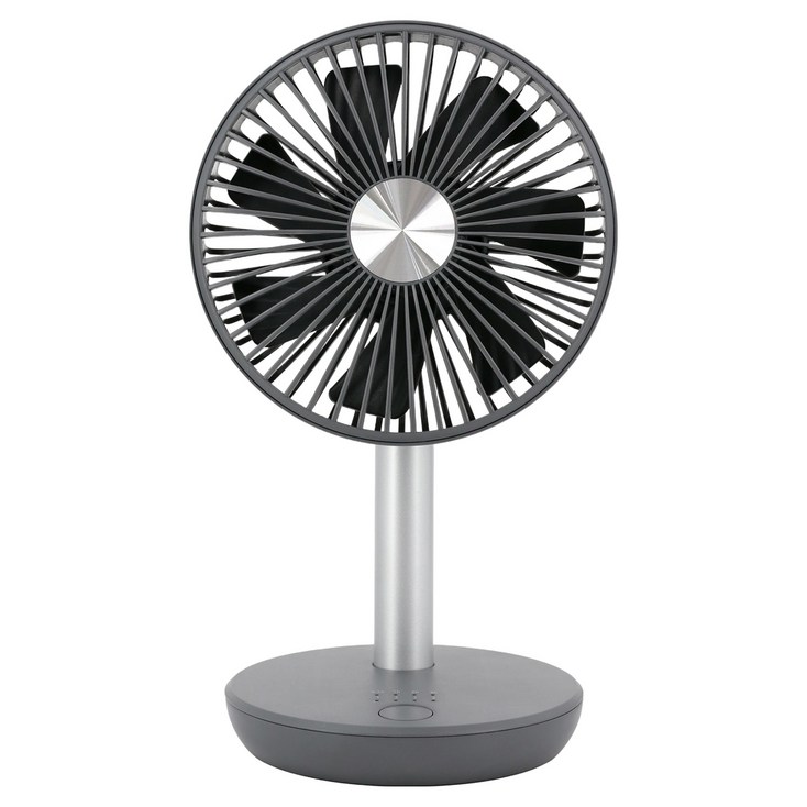 시프이컴 무선 미니 탁상용 선풍기, CIFDFN01, 그레이