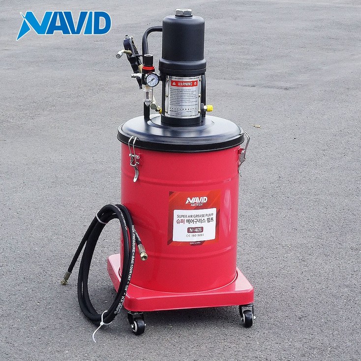 NAVID 에어 구리스 주입기 구리스펌프 자동 슈퍼형 N40S
