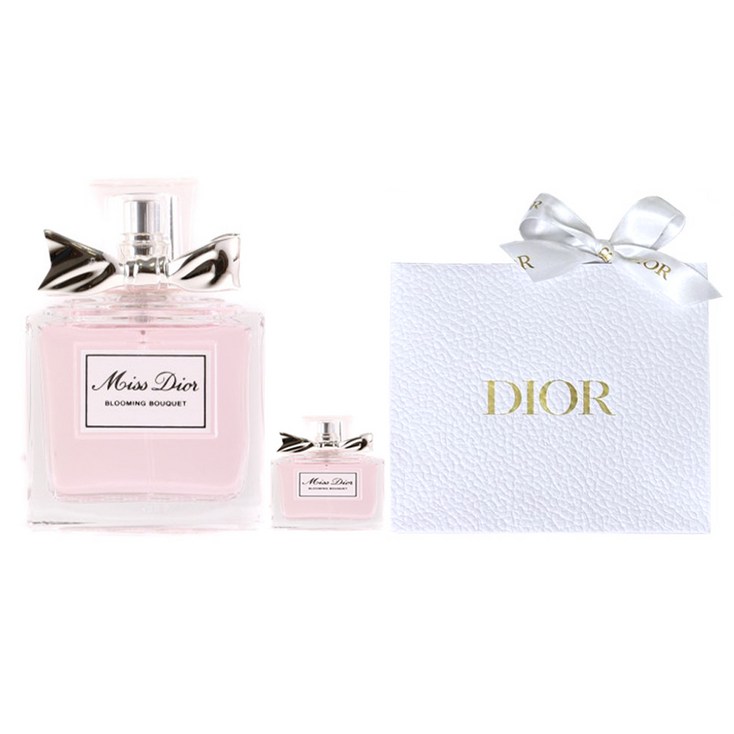 미스디올 블루밍 부케 오 드 뚜왈렛 50ml  5ml 백화점정품, 쇼핑백