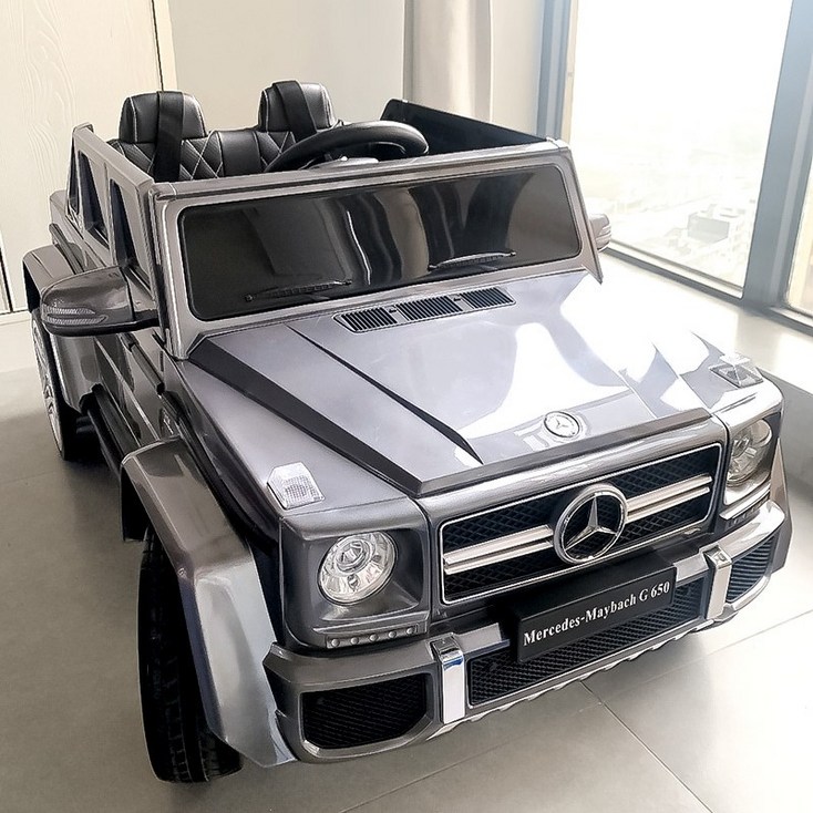 메르세데스 벤츠 G650 어린이 전기 자동차 4륜 성인 원격 제어 2인 탑승 어른 동승