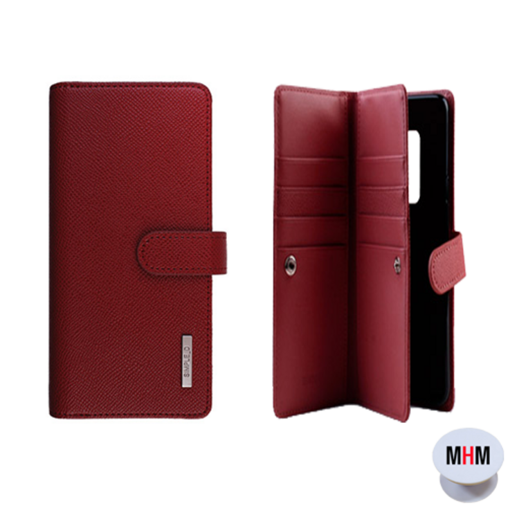 MHM simple_D 지갑 다이어리 갤럭시S20 FE / G781N 휴대폰케이스 + MHM그립톡 - 투데이밈
