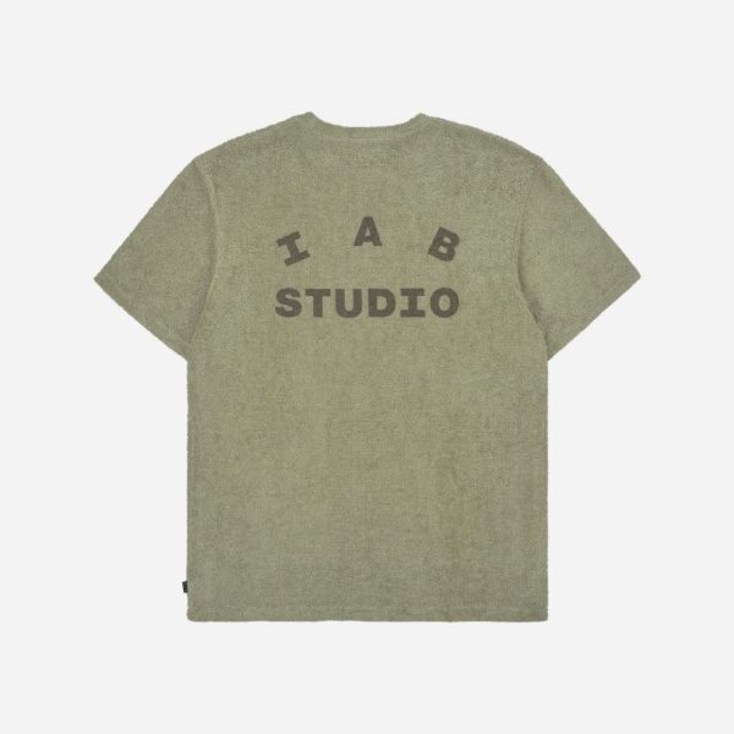 IAB Studio 아이앱 스튜디오 타월 티셔츠 라이트 그린
