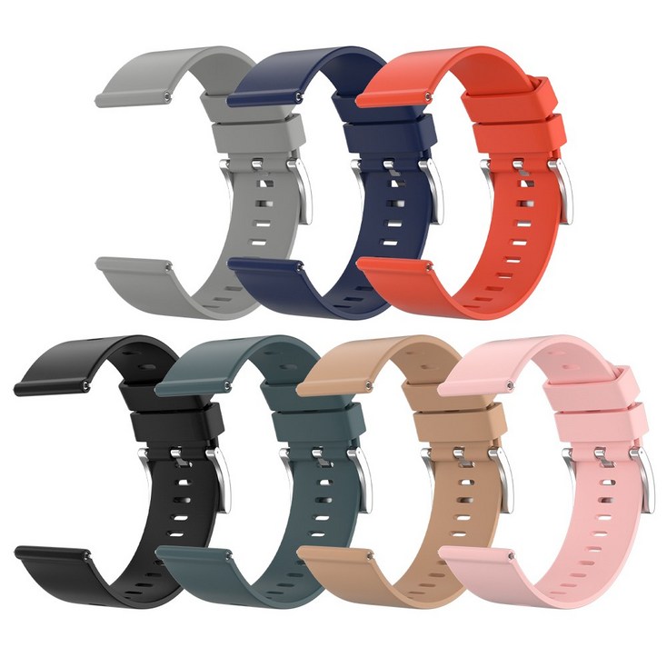 와피크 스마트워치 실리콘 시계줄 스트랩 16mm 22mm