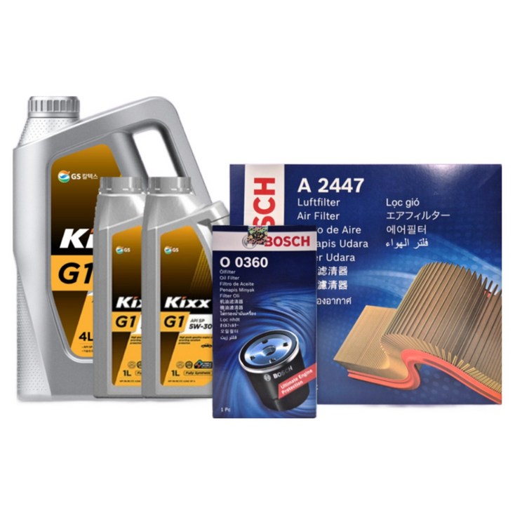 더 뉴 K9 KH 3.8 가솔린 엔진오일세트 킥스 G1 5W30 더 뉴 K9 KH 3.8 가솔린 엔진오일세트 킥스 G1 5W30