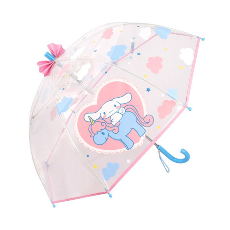 시나모롤 돔형 투명우산 53 아동 우산 어린이우산