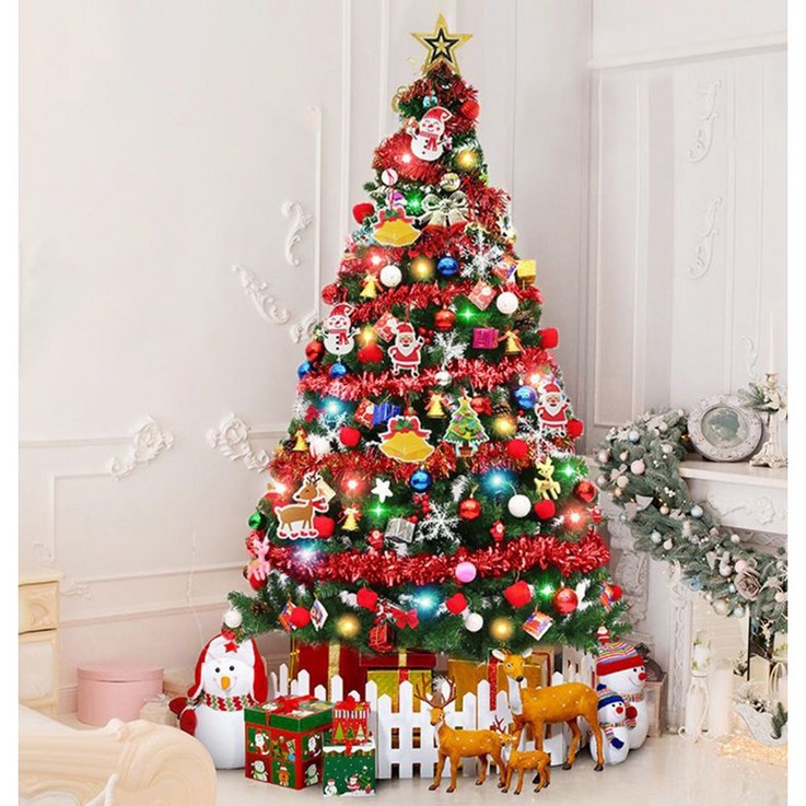 StyleDr크리스마스트리 풀세트 전구 트리 장식 세트150 180 210