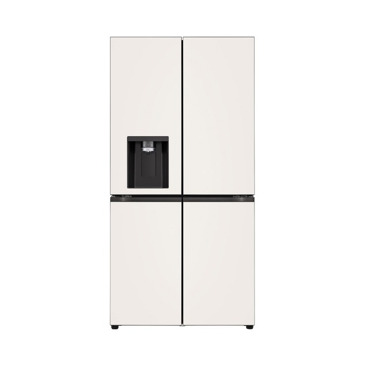[색상선택형] LG전자 오브제 디오스 매직스페이스 얼음 정수기 냉장고 글라스 820L 방문설치 1