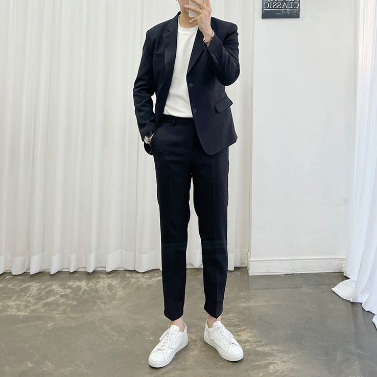 아도르클래식 Force 8컬러 봄 가을 겨울 캐주얼 수트 결혼식 빅사이즈 정장세트 아도르클래식 Force 8컬러 봄 가을 겨울 캐주얼 수트 결혼식 빅사이즈 정장세트