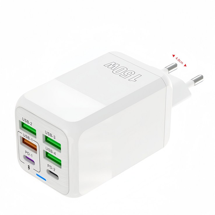 4USB2PD 6포트 멀티 고속충전기 150W