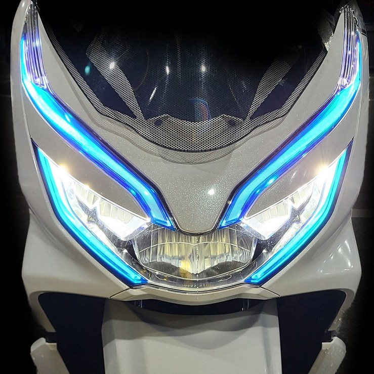 혼다 더뉴1820년식 PCX125 라이트필름 스티커 PCX 튜닝, 1개