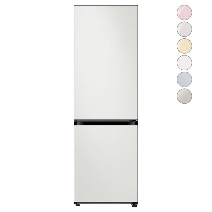 색상선택형 삼성전자 비스포크 냉장고 방문설치, 코타 화이트