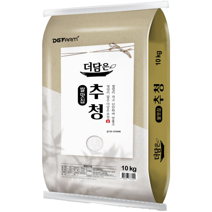 향미쌀 대구농산 경기미 추청 아끼바레 쌀, 10kg (특등급), 1개