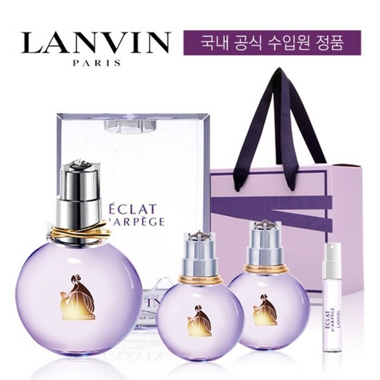 랑방 에끌라 50ml11ml UP세트 미니향수2개스틱향수증정 랑방 에끌라 50ml11ml UP세트 미니향수2개스틱향수증정