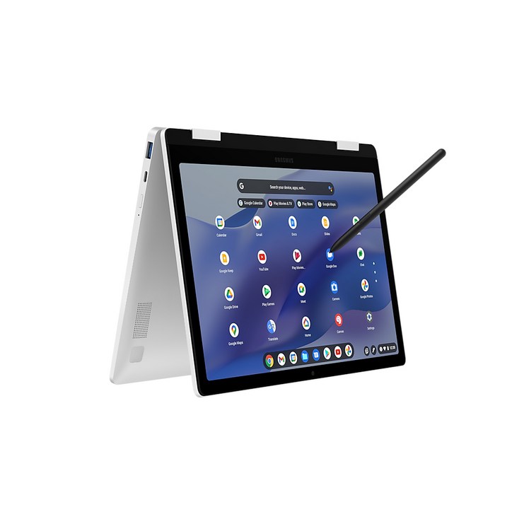 삼성 크롬북2 360 실버 XQ520QEA 노트북 태블릿 인강용 사무용 12.3인치