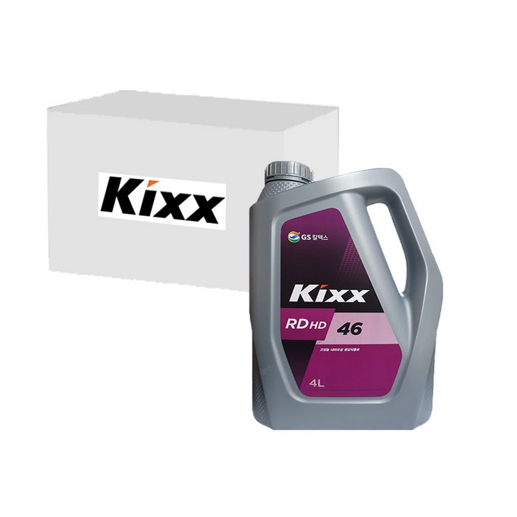 KIXX RD HD 란도46 4L 킥스 유압유 유압작동유 4L x 4개, 4개