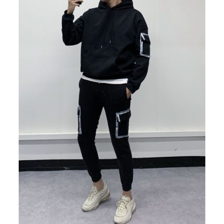겨울안감PK후드 조거팬츠셋업 겨울안감PK후드 조거팬츠셋업