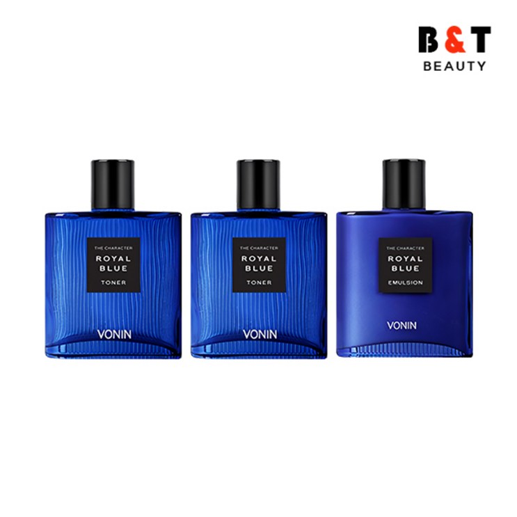 보닌 더 캐릭터 로열 블루 토너 140ml x2 에멀전 140ml, 2개, 140ml