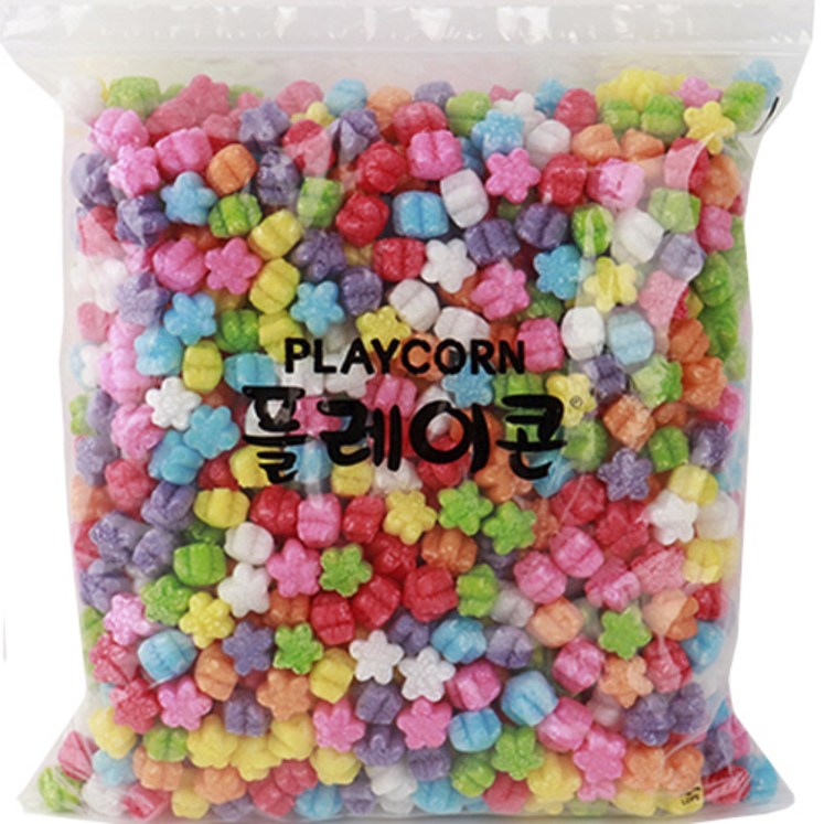 플레이콘 꽃모양 만들기재료 리필 800p 세트 플레이콘 꽃모양 만들기재료 리필 800p 세트