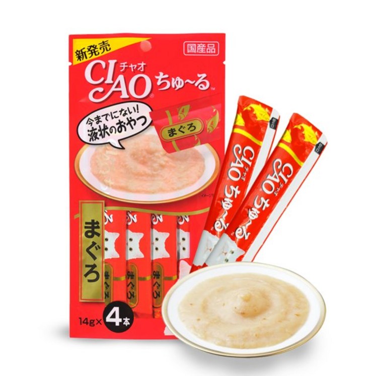이나바 챠오츄르 참치 14g 4P