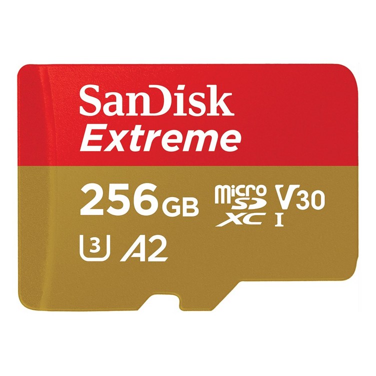 샌디스크 익스트림 마이크로SD 카드 SDSQXA1-256G 20230602