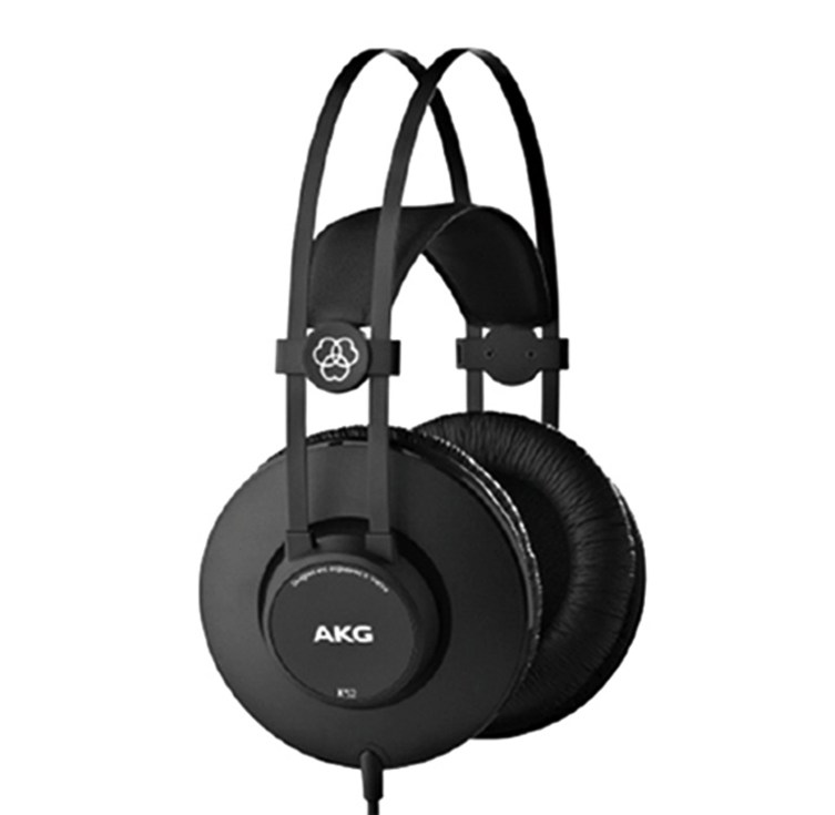 AKG 프리미엄 헤드폰 AKG K52, 혼합 색상, AKG K52