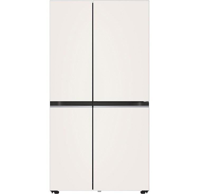 LG전자 디오스 오브제컬렉션 매직스페이스 양문형 냉장고 메탈 832L 방문설치