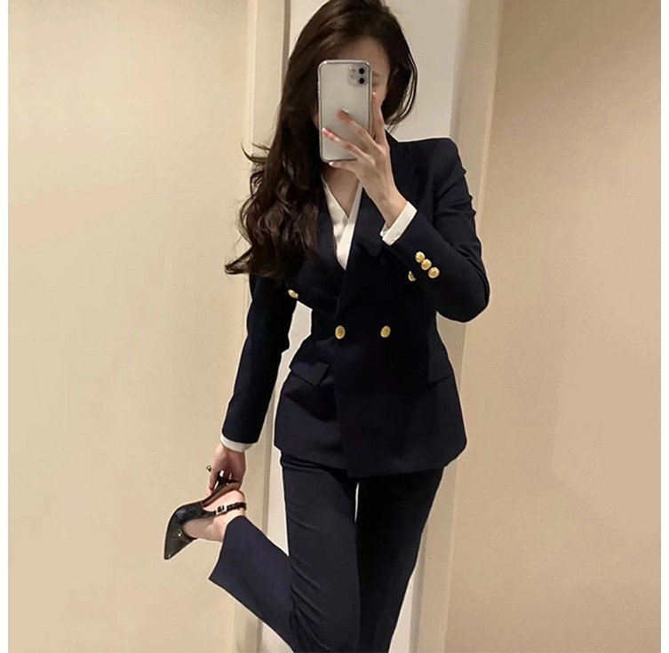 RCLET 여성 정장 세트 슬림핏 정장자켓  정장바지 투피스 면접복 오피스룩 세트