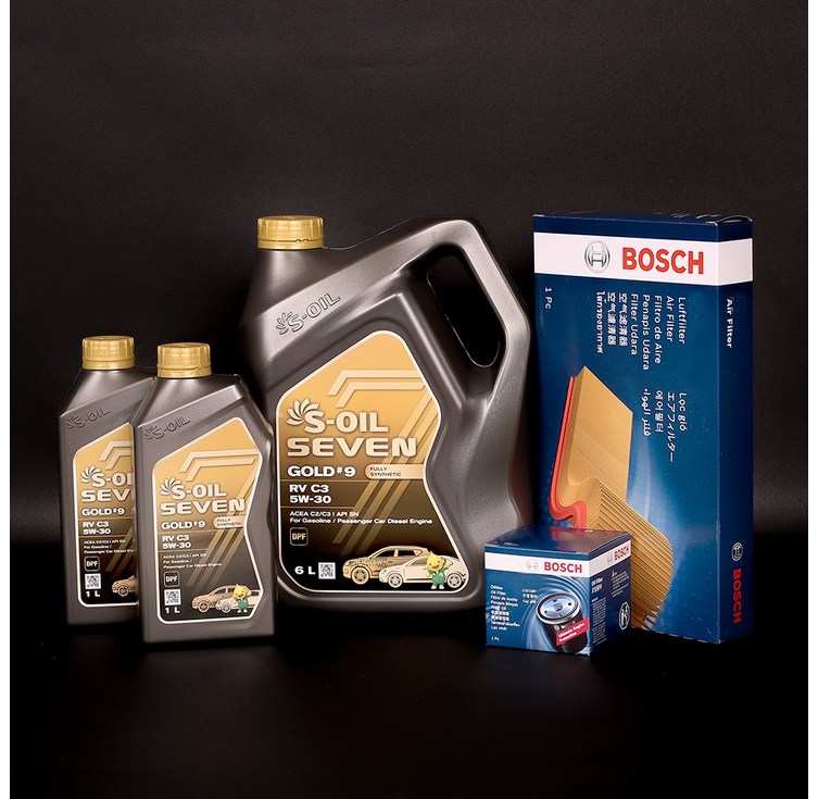 스포티지R 엔진오일 세트 세븐골드O1182A2412