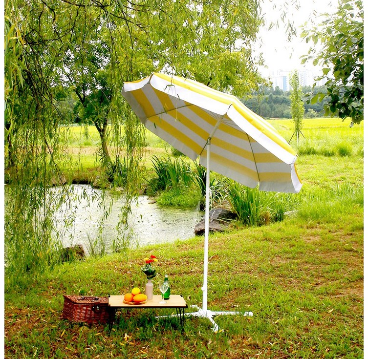 캠핑 파라솔 그늘막 감성 해변 접이식 비치 대형 옥상 낚시