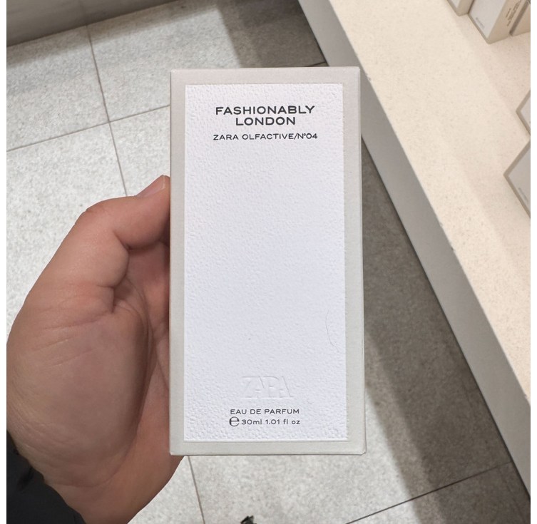 자라 패셔너블리 런던 오 드 퍼퓸 향수 30ml