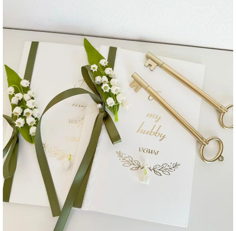 연온룸 결혼식 혼인서약서 성혼선언문 결혼 축사 케이스